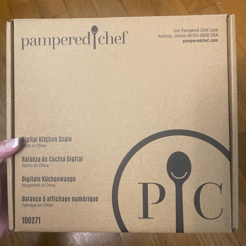 Pampered Chef digital scale